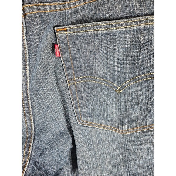 Levi's Men Jeans 38x32 Blue 559 Relaxed Fit Straight Leg‎ Dark Wash Cotton Denim - Picture 5 of 8